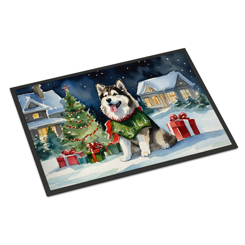 Jeanae Non-Slip Christmas Doormat