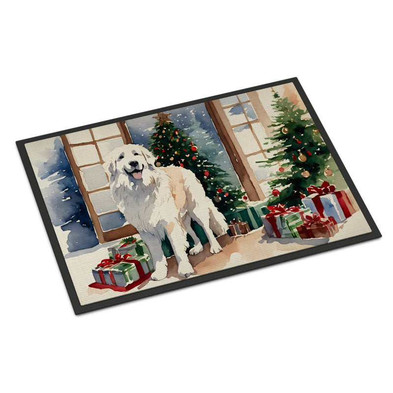 Jermeisha Non-Slip Christmas Doormat