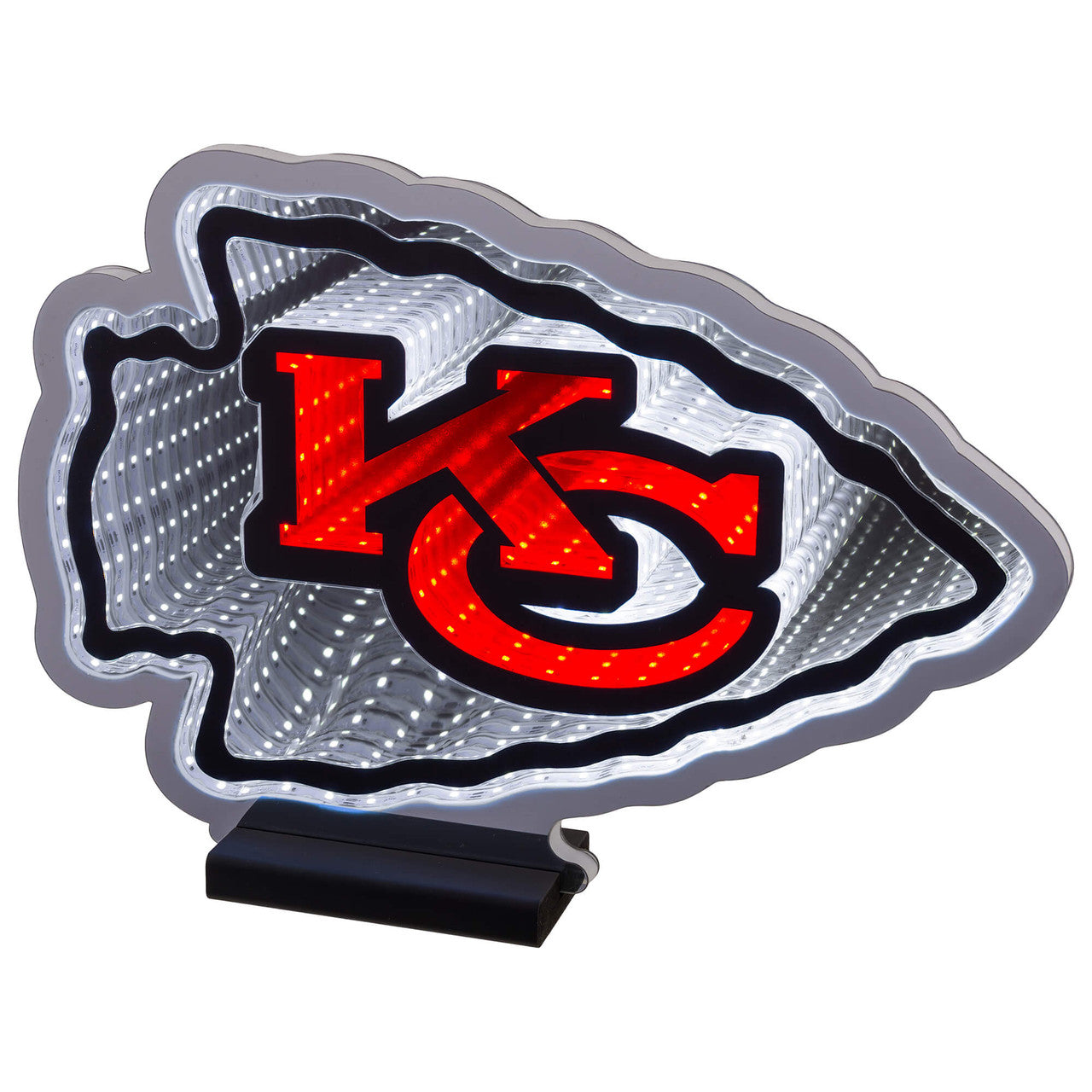 15 Inch Kansas City Chiefs Infinity Light LED Decoration