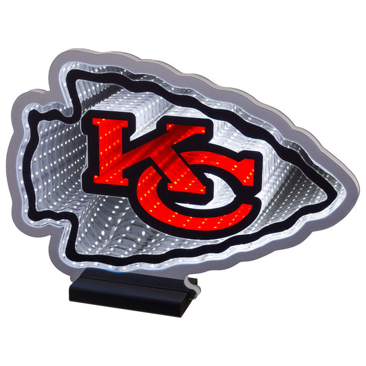 15 Inch Kansas City Chiefs Infinity Light LED Decoration