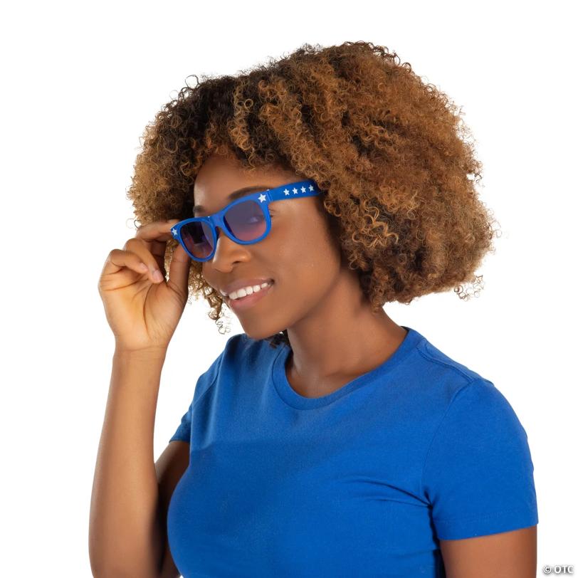 Kids Patriotic Gradient Lens Sunglasses - 12 Pc.