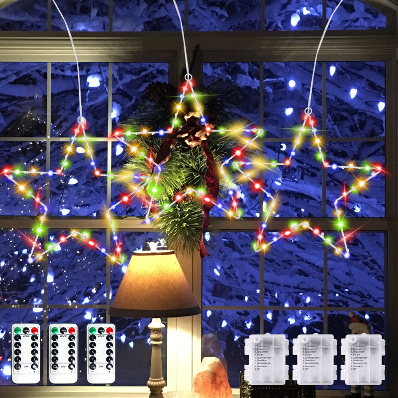 LED Lighted Window Décor