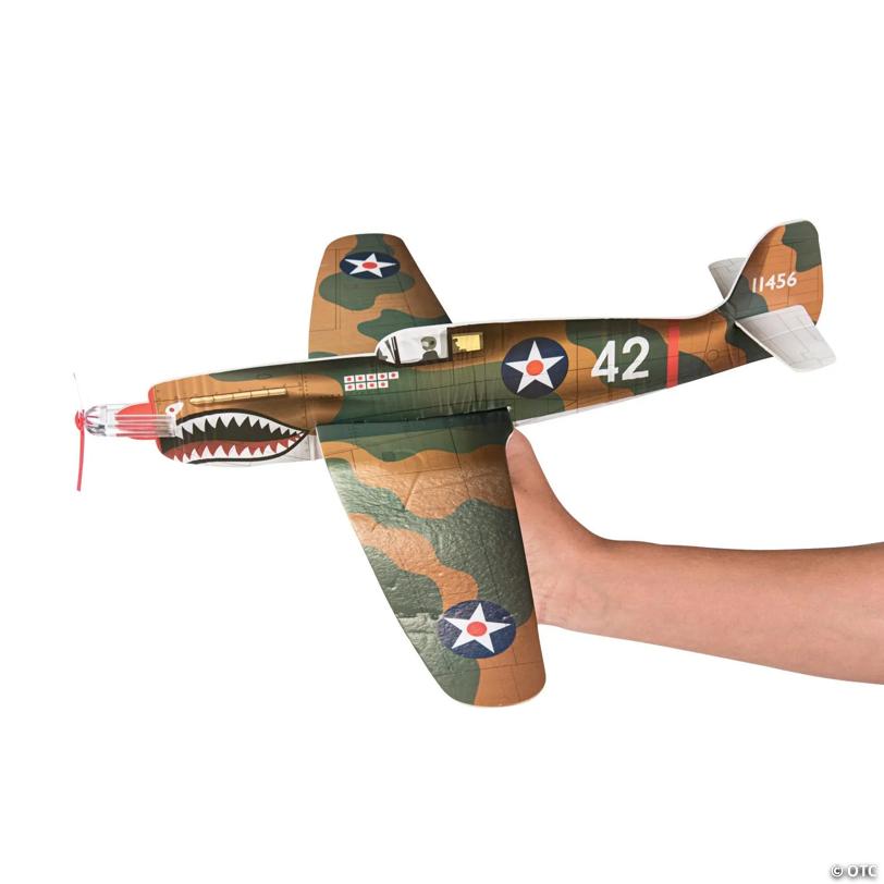 Large War Plane Gliders - 12 Pc.