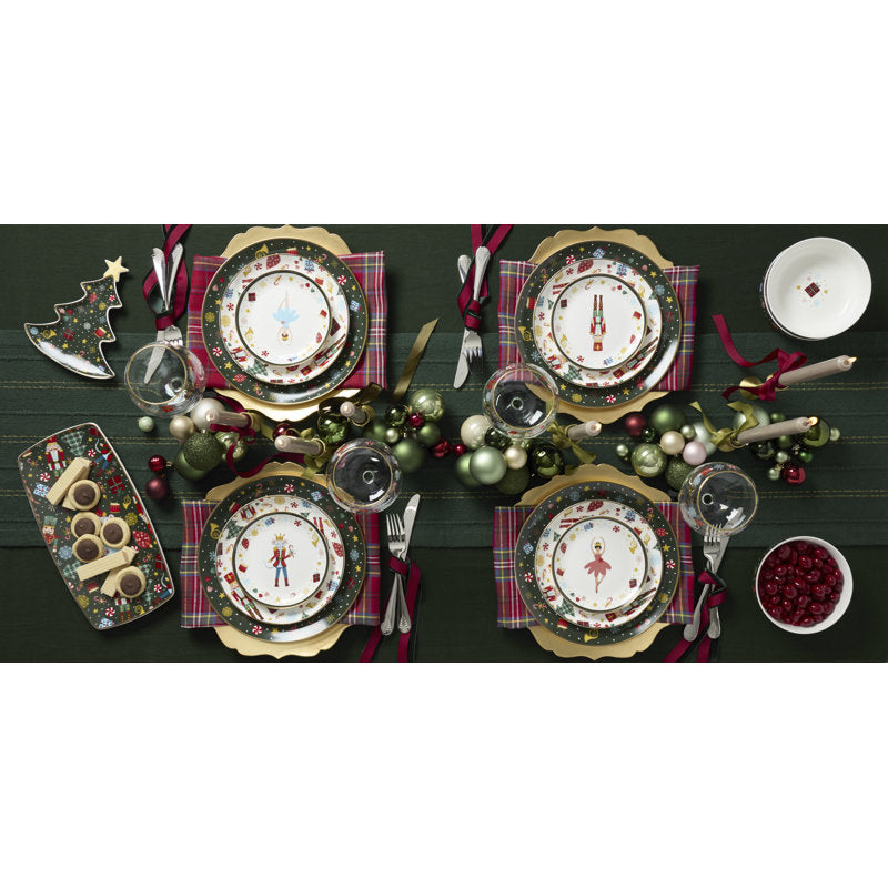 Lenox Nutcracker Ballet 12-Piece Dinnerware Set