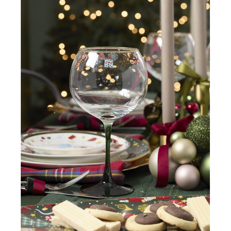 Lenox Nutcracker Ballet Balloon Wine Glasses, Set of 4