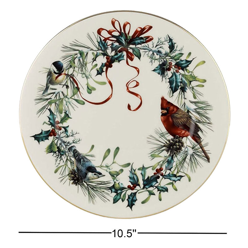 Lenox Winter Greetings 10.5" Dinner Plate