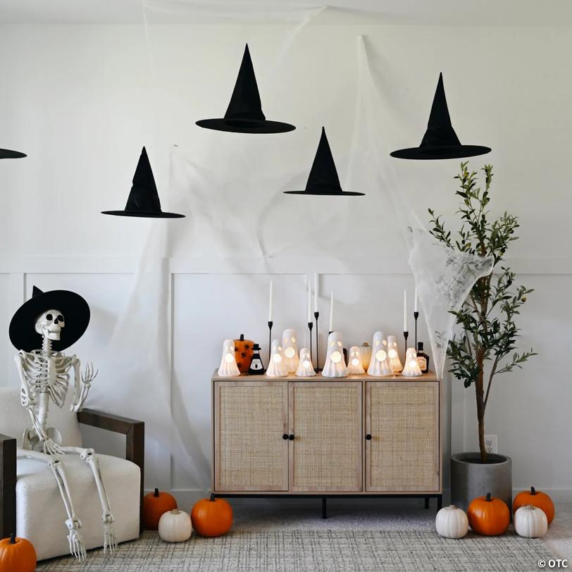 Light-Up Halloween Ghosts Tabletop Decoration