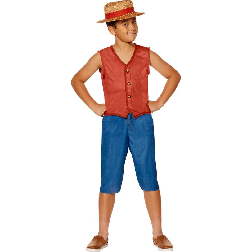 Kids One Piece Monkey D. Luffy Costume