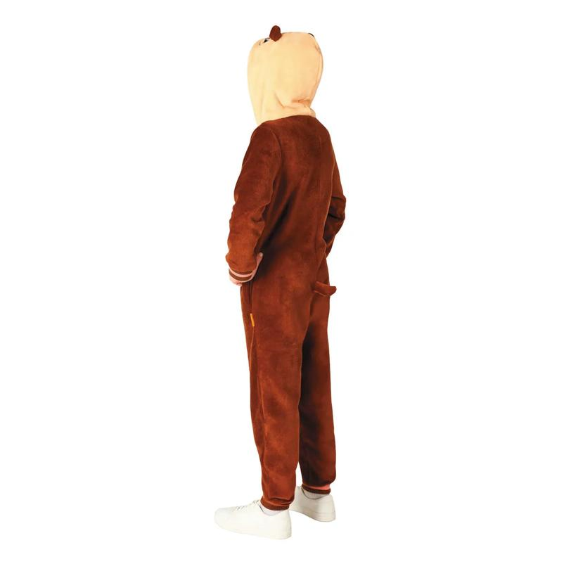 Kids Otter Hooded Onesie Costume