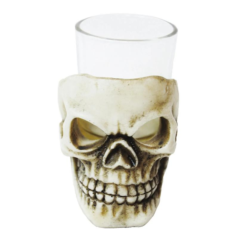 SKULL SHOT GLASS 3.5IN
