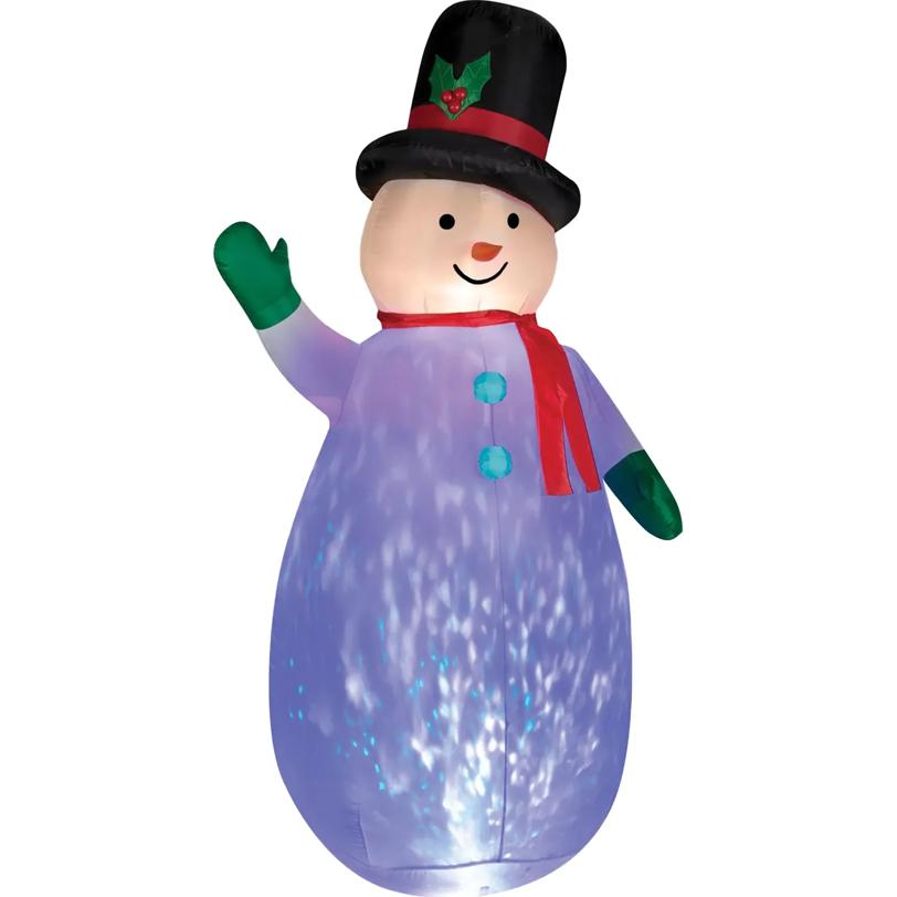 Airblown Projection Snowman