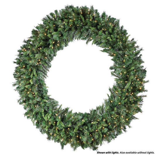 72 Inch LED Belgium Holiday Wreath Warm White