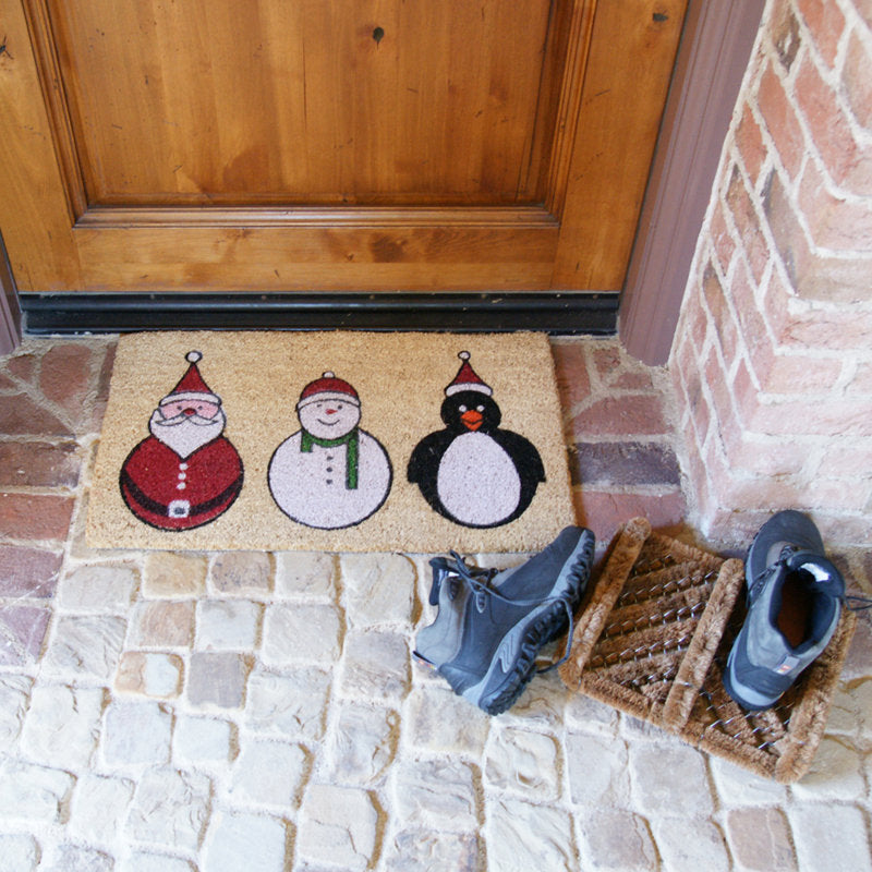Memoire No Pattern Christmas Doormat
