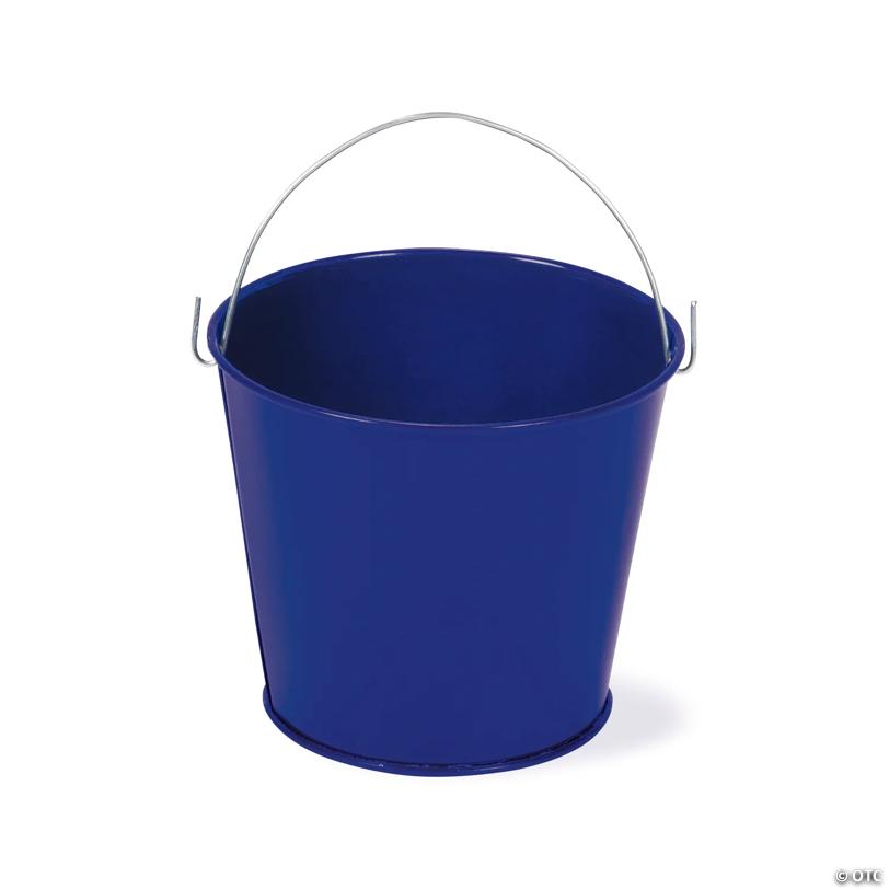Mini Blue Favor Pails - 12 Pc. | USA Decoration®