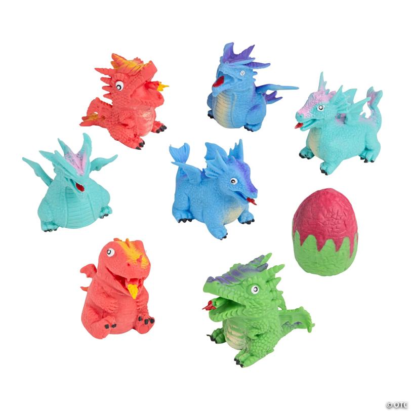 Morphing Flipping Dragons in Eggs - 12 Pc.