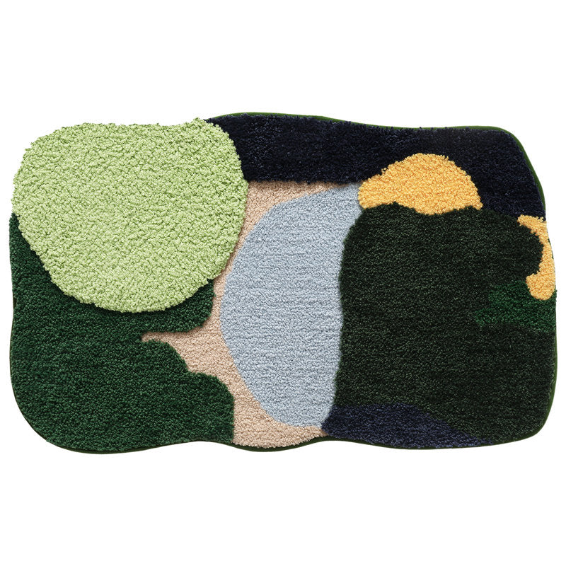 Non‑Slip Machine Washable Absorbent Soft Bath Rug