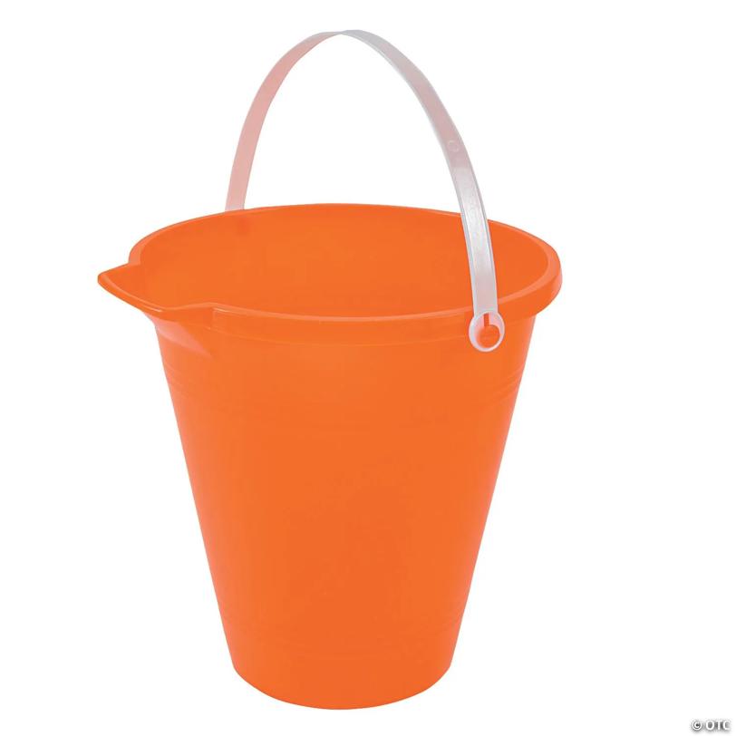 Orange Sand Bucket