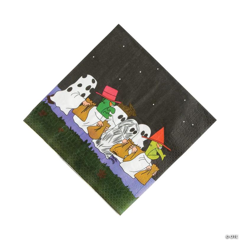Peanuts® Halloween Trick-or-Treaters Luncheon Napkins - 16 Pc.