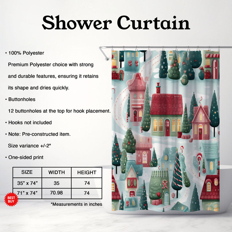 Peppermint Way - Premium Shower Curtain