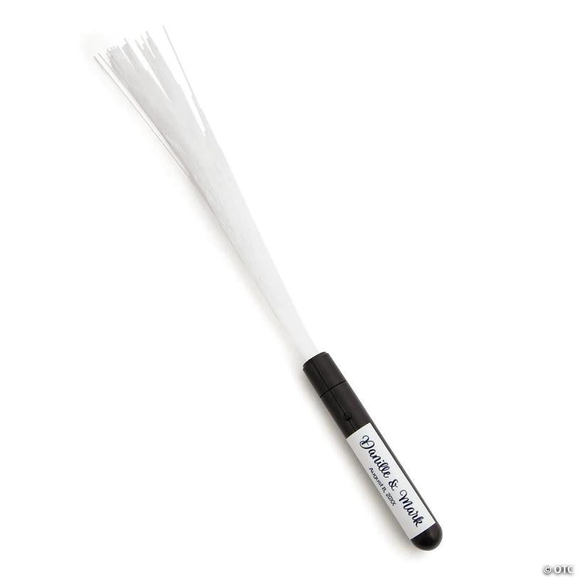 Personalized Fiber Optic Light-Up Wands - 12 Pc.