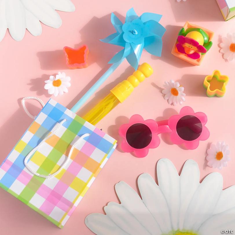 Light Blue Pinwheels - 36 Pc.