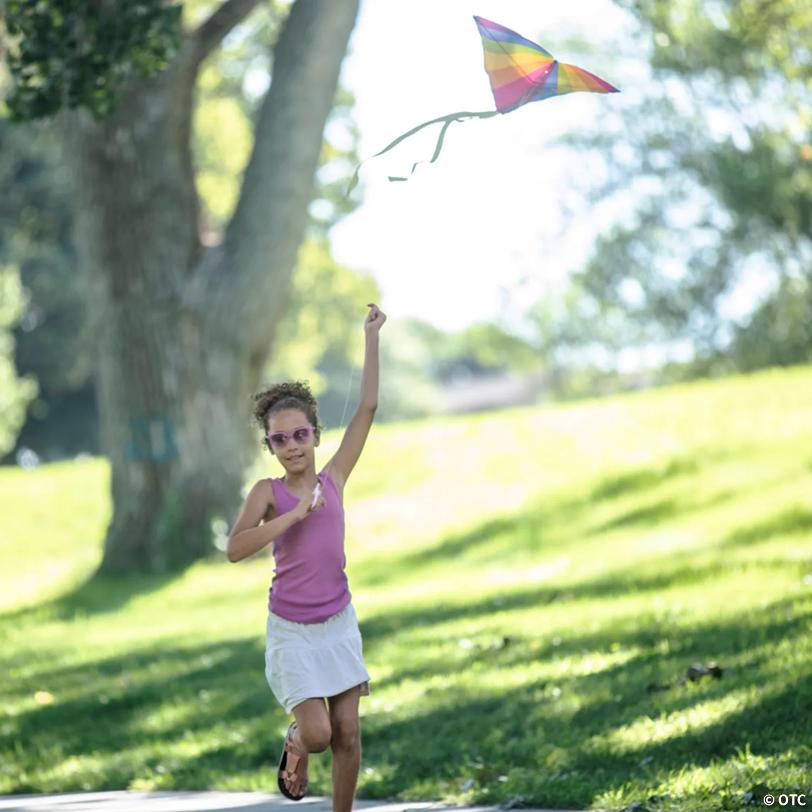 Rainbow Kites with Tail - 12 Pc.