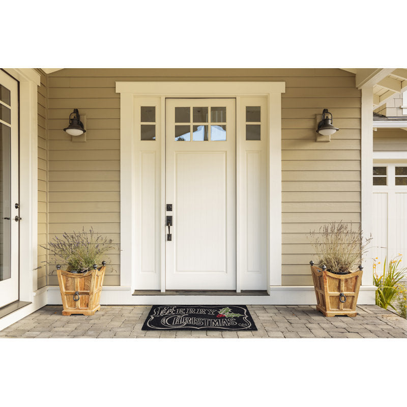 Reeves Non-Slip No Pattern Christmas Doormat
