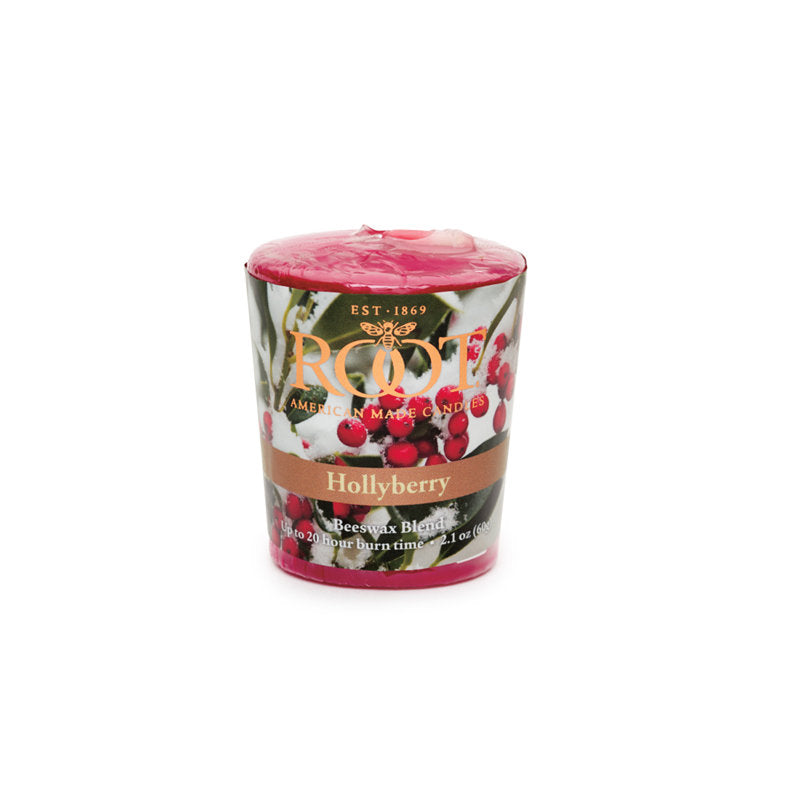 Root Hollyberry Scented Votive Candle