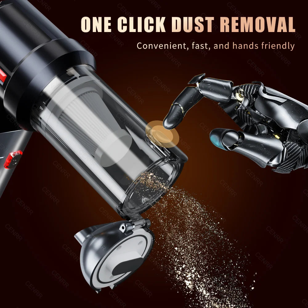 CENRR Powerful Vacuum Cleaner Mini Cordless Portable Car Vacuum Cleaner for Home Appliance Handheld Blower Car Cleaner