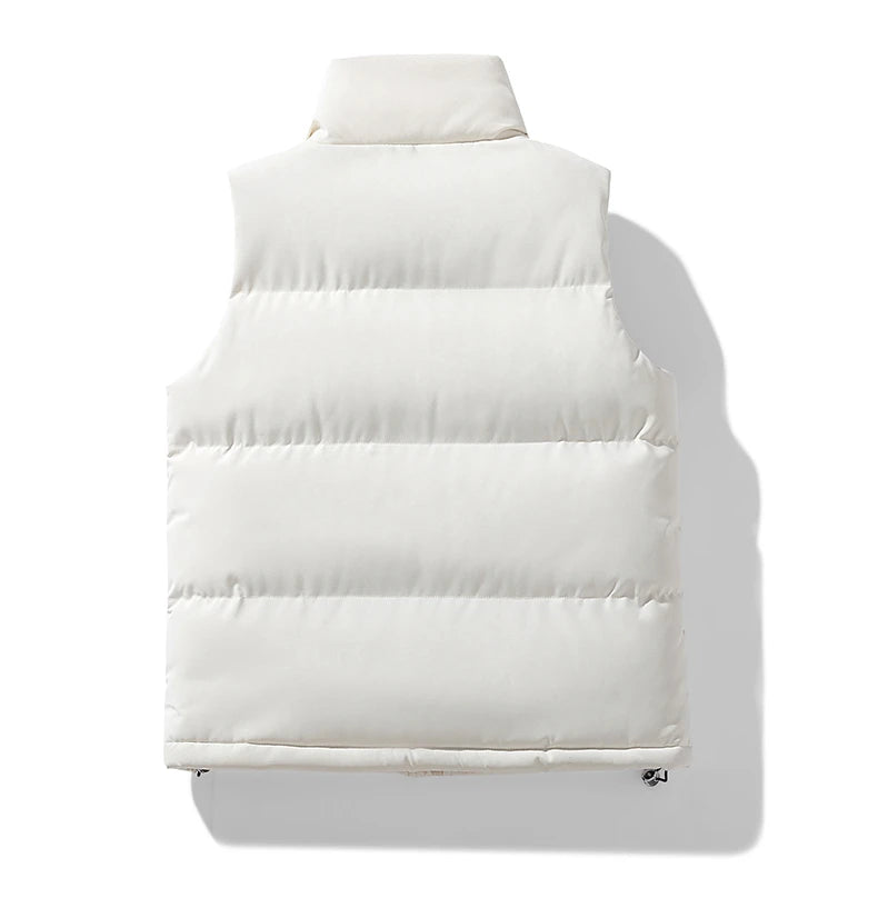 Men's Winter Insulated Vest, Lightweight Packable Puffer Gilet, Windproof Sleeveless Jacket for Outdoor Casual
