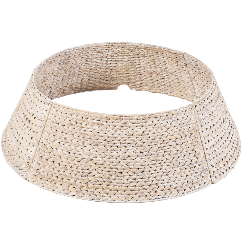 42-Inch Woven Hyacinth Christmas Tree Collar