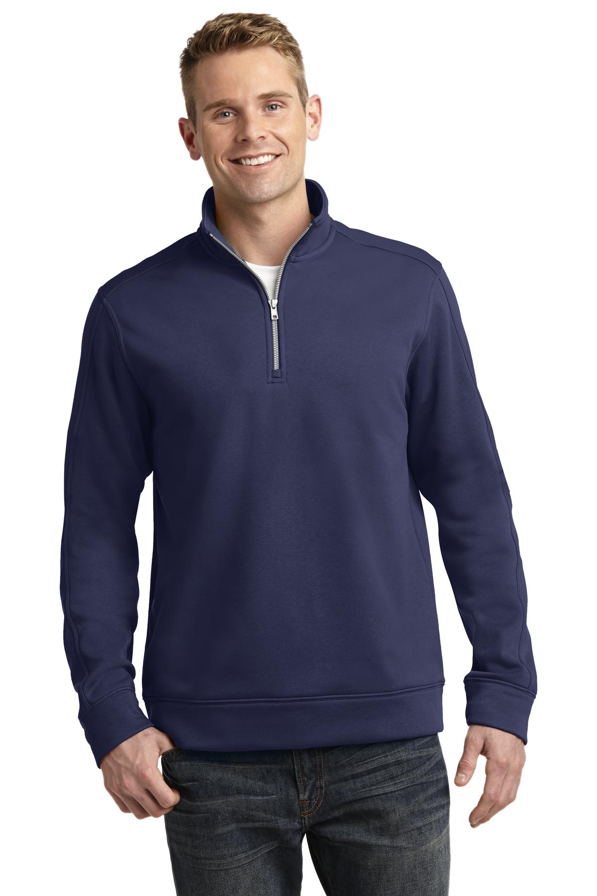 DISCONTINUED Sport-Tek® Repel Fleece 1/4-Zip Pullover. ST291