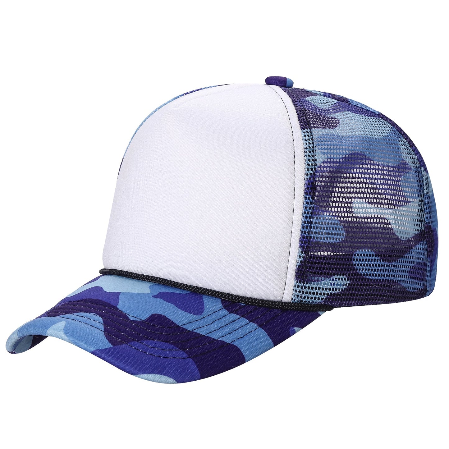 STM Sponge Foam Trucker Mesh Cap 100% Polyester Adjustable Snapback Hat