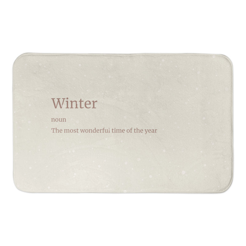 Salaam Non-Slip Bath Rug