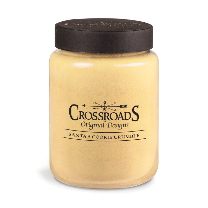 Santa's Cookie Crumble Scented Jar Candle