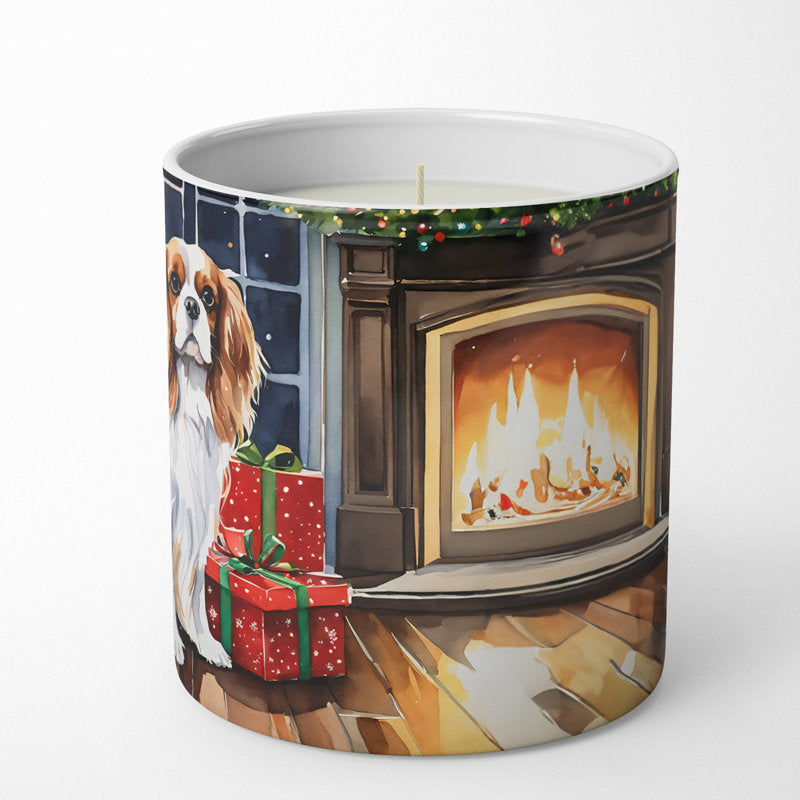 Christmas Tree Scented Tumbler Candle with Ceramic Holder