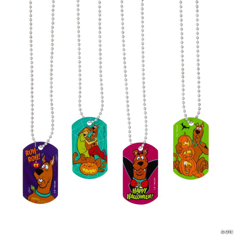 Scooby-Doo!™ Halloween Dog Tag Necklaces - 12 Pc.