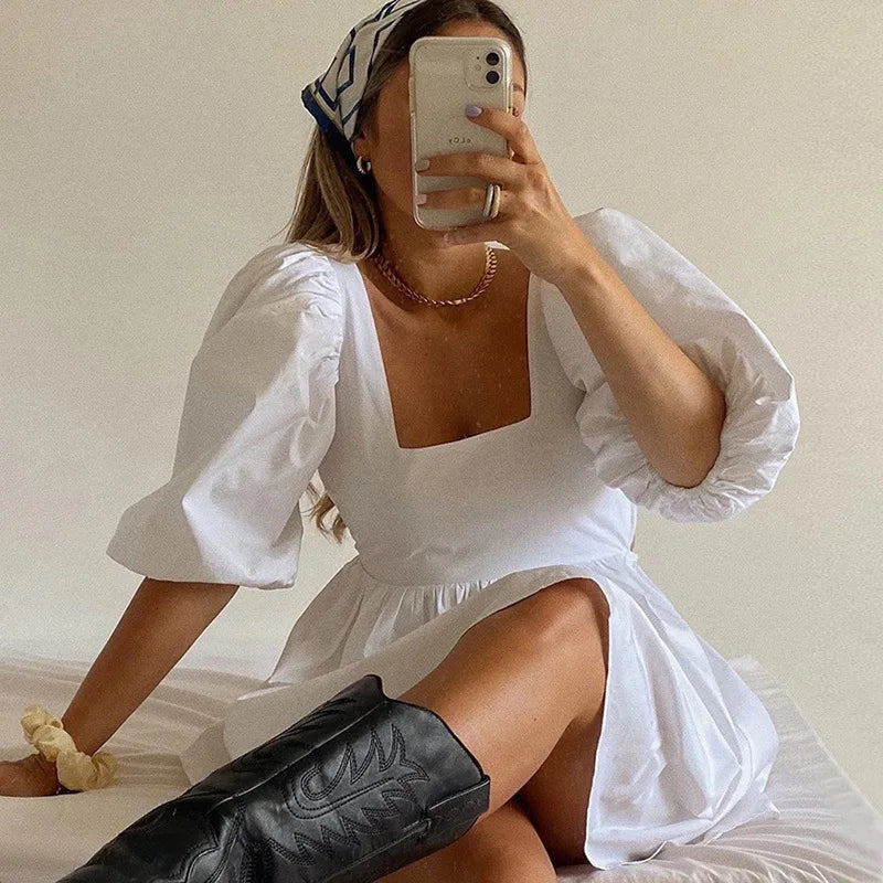 Summer Party Club Dress Women Clothes Sexy Short Sleeve Tank Slim Ladies Dresses Mini Short Bodycon Dress Vestidos