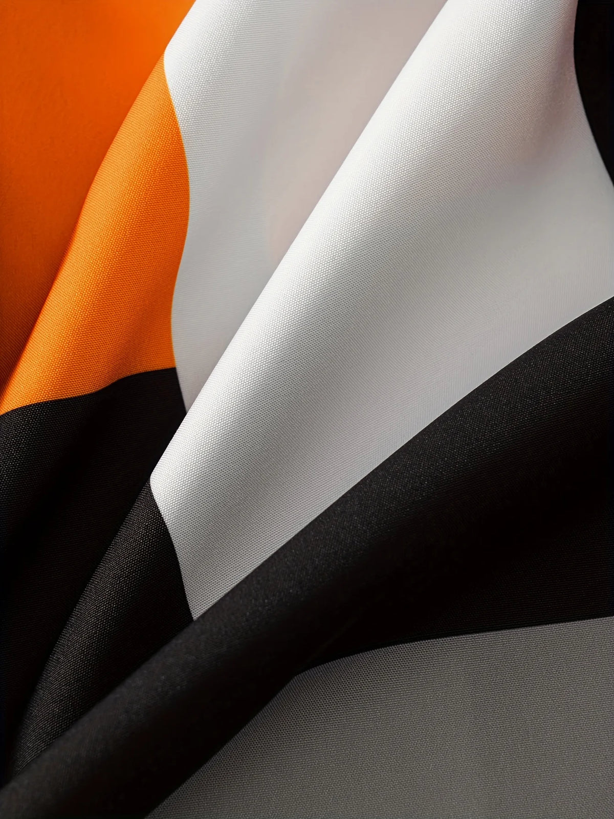 Women Long Sleeve Dress Vacation Style Orange Gray Black White Geometric Print A Line Midi Dress Casual Summer Fall Fashion