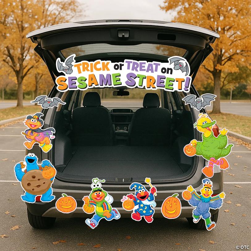 Sesame Street Character Trunk-or-Treat Decorating Kit - 11 Pc.