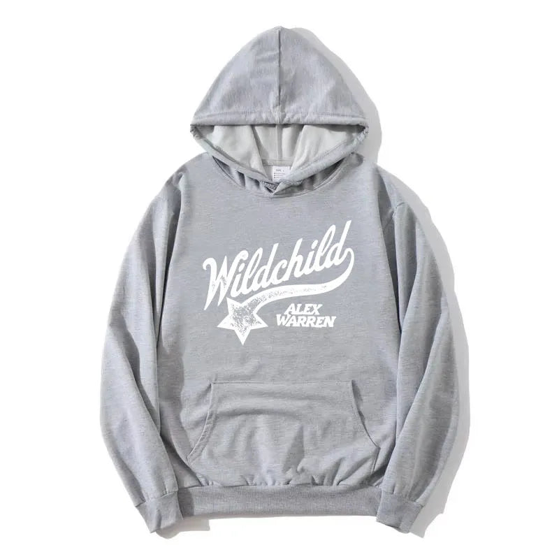 Alex Warren WILDCHILD Hoodies Long Sleeve Casual Women/Men Sweatshirts Fleece Soft Unisex Streetwear Graphic Merch Print Clothes