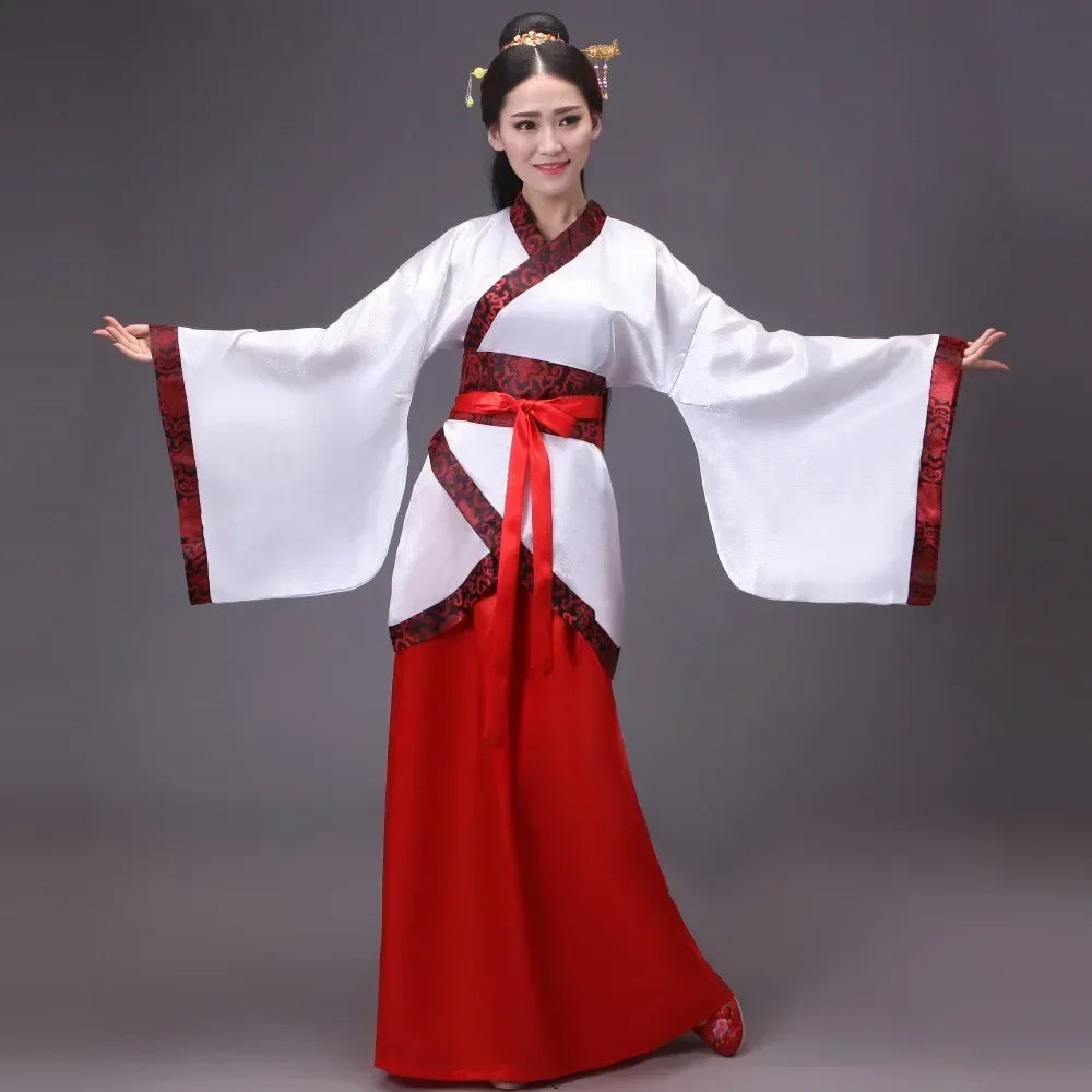 Set Vintage Hanfu Women Top Skirt 2 Piece Set Costume Festival Outfit Cosplay Ladies Dress Suit Elegant Traditional Chinese Clothing