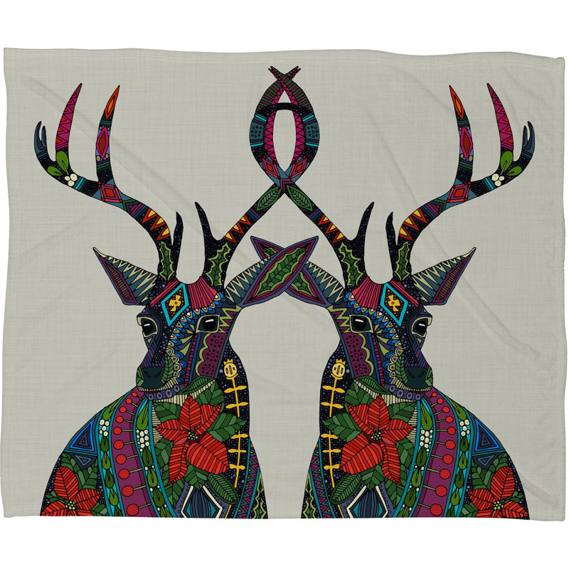 Sharon Turner Knitted Throw Blanket
