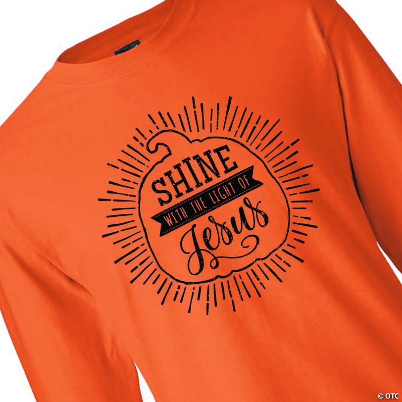 Shine with the Light of Jesus Adults T-Shirt