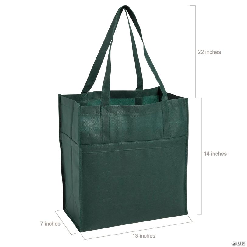 Small Recycled Grocery Bags - 6 Pc.