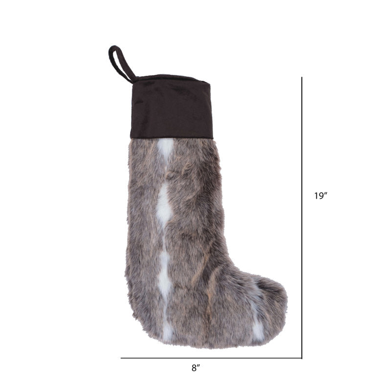 Snow Mink Stocking