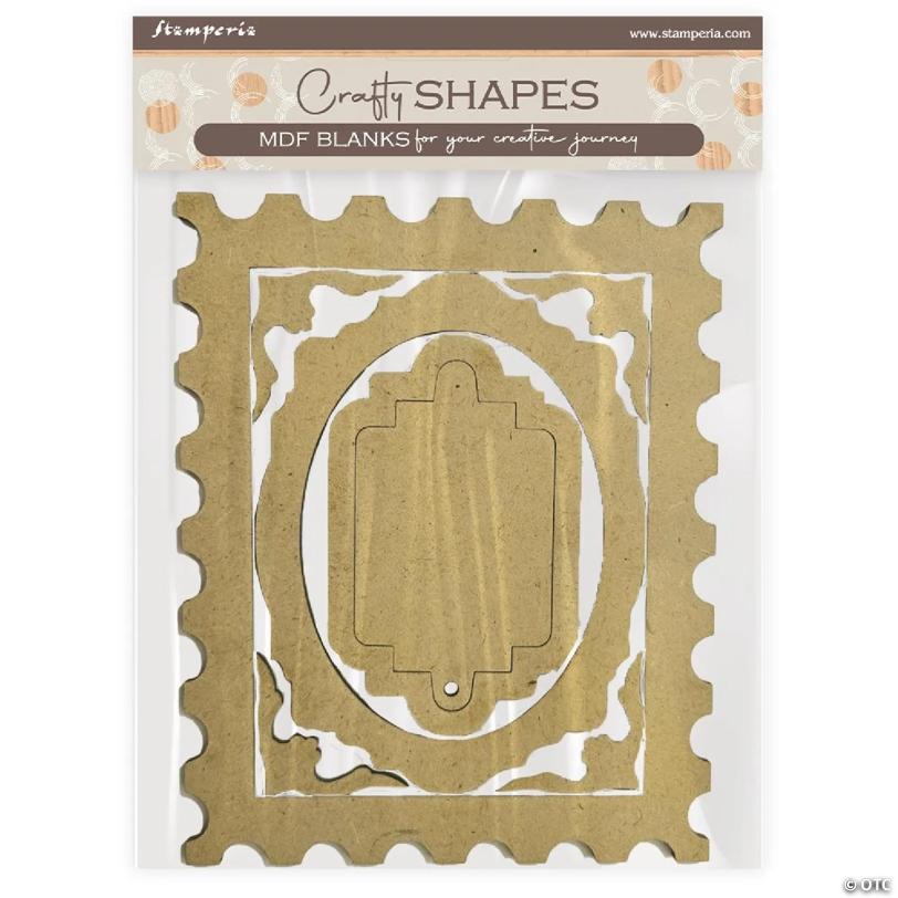 Stamperia Crafty Shapes-Quiet Days Frames and Plates | USA Decoration®