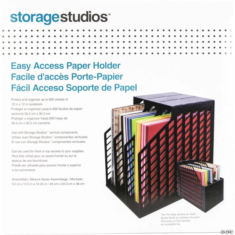 Storage Studios Easy Access Paper Holder-14.25" x 13.5
