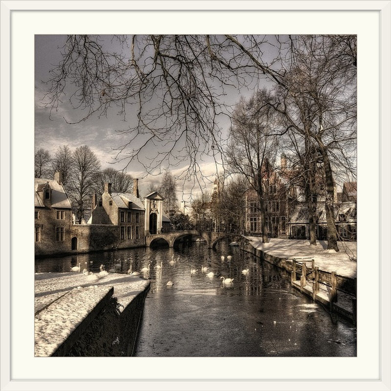 Straub " Bruges In Christmas Dress " by Yvette Depaepe
