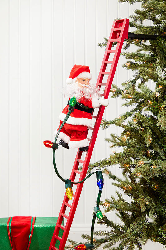 40 Inch Mr. Christmas Super Climbing Santa Holiday Decoration